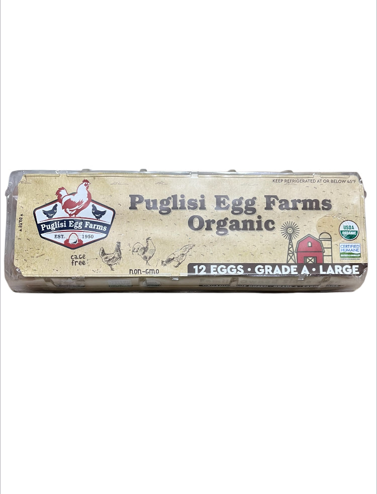 Organic eggs