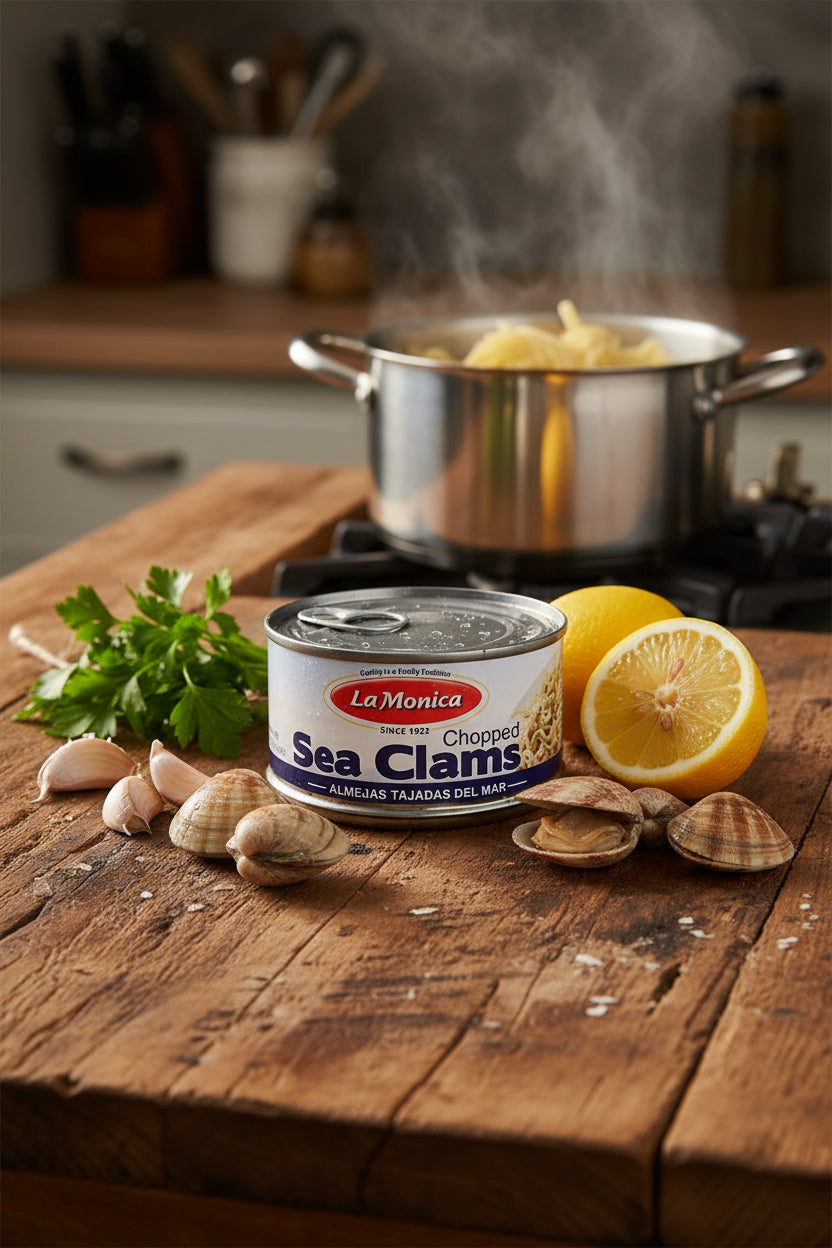 Sea chopped clams