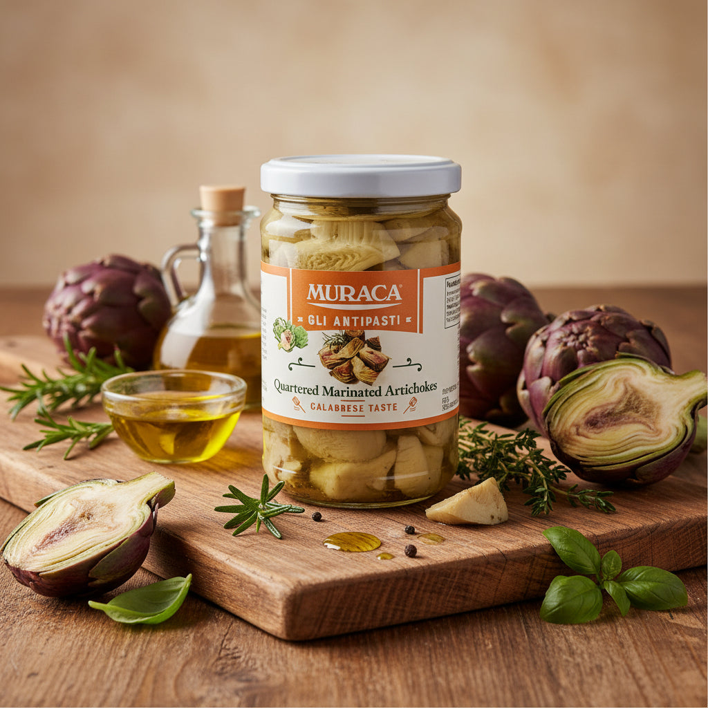 Quartered Marinated Artichokes