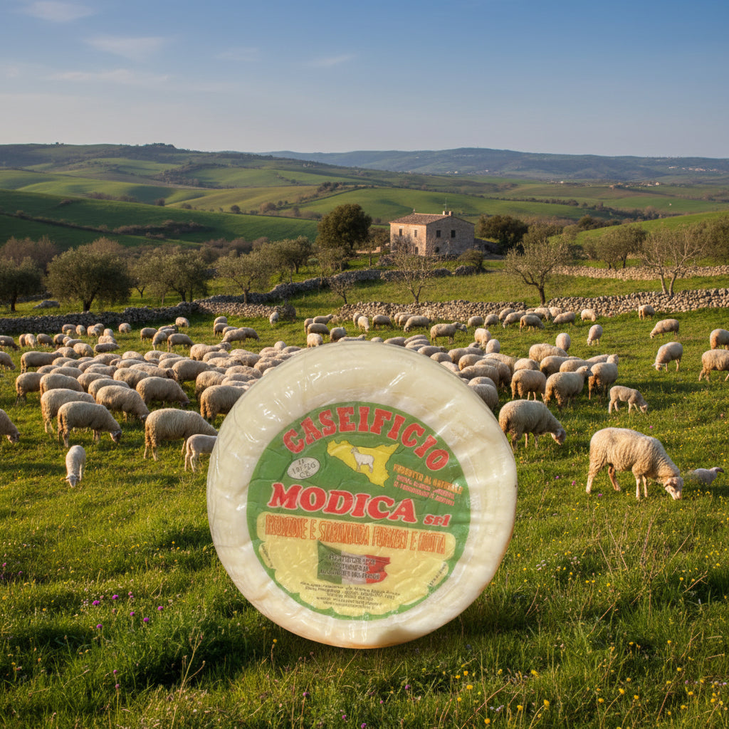 Formaggio di pecora bianco