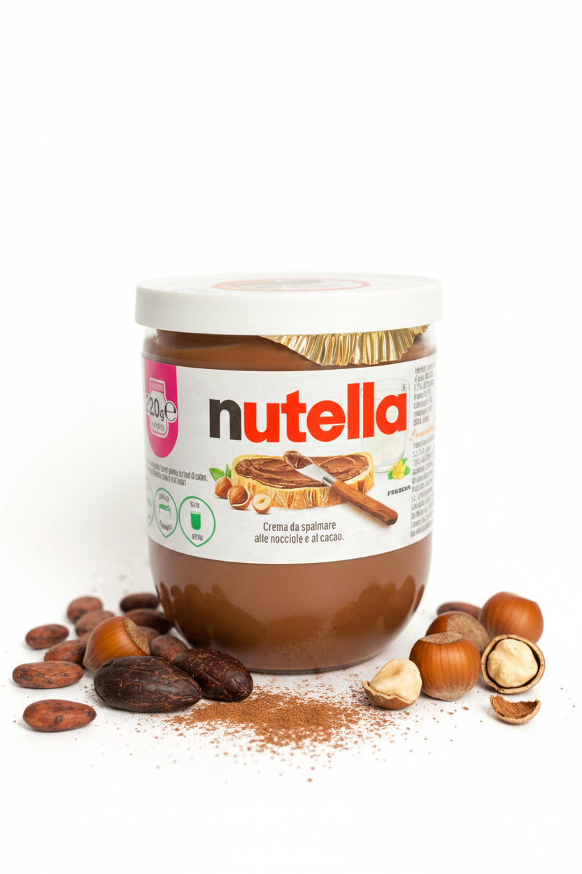 Nutella Spread glass jar