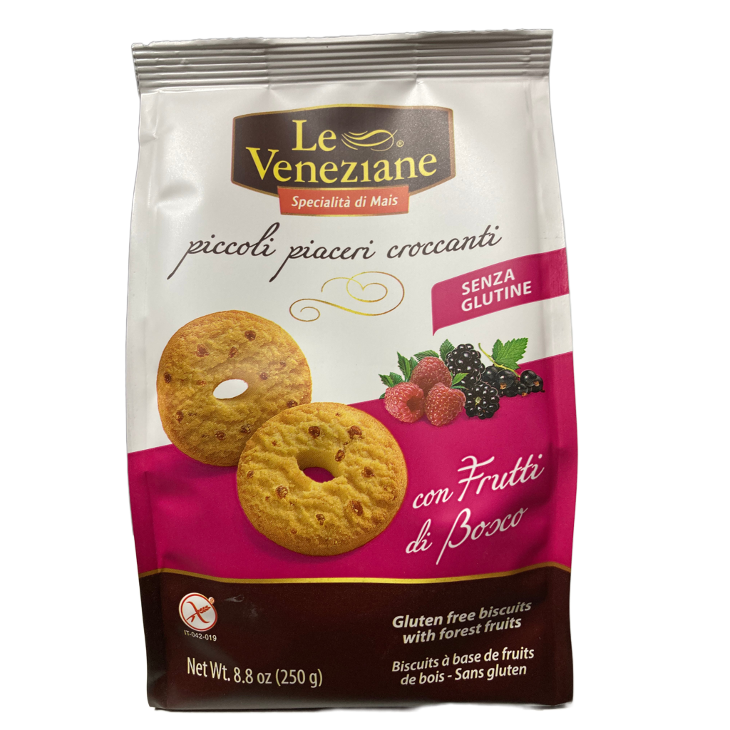 Le Veneziane Corn-Based Biscuits gluten free