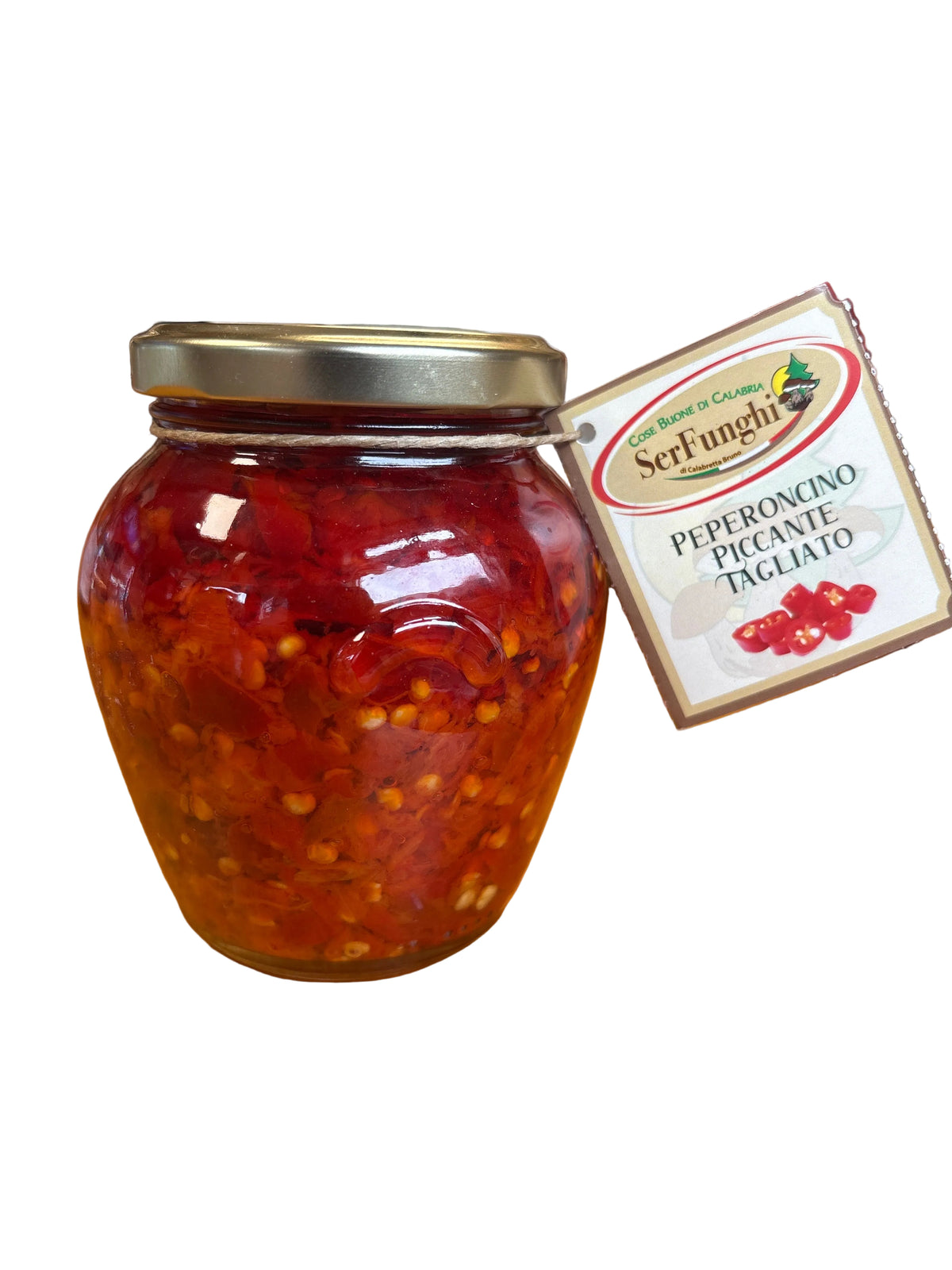 Peperoncini piccanti tagliati