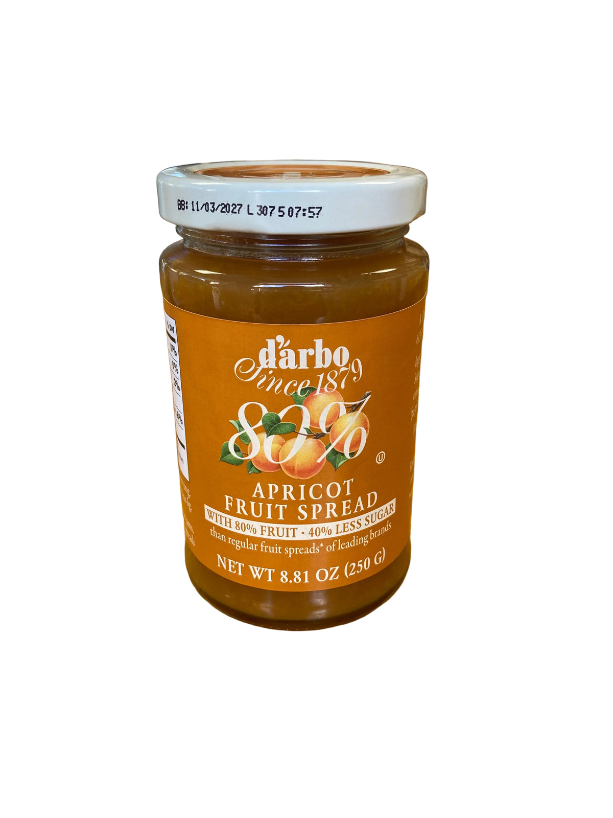 D’árbo- apricot fruit spread