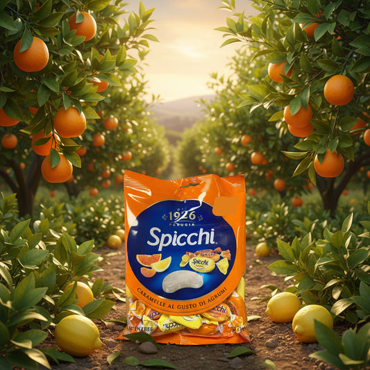 caramelle al gusto di agrumi
