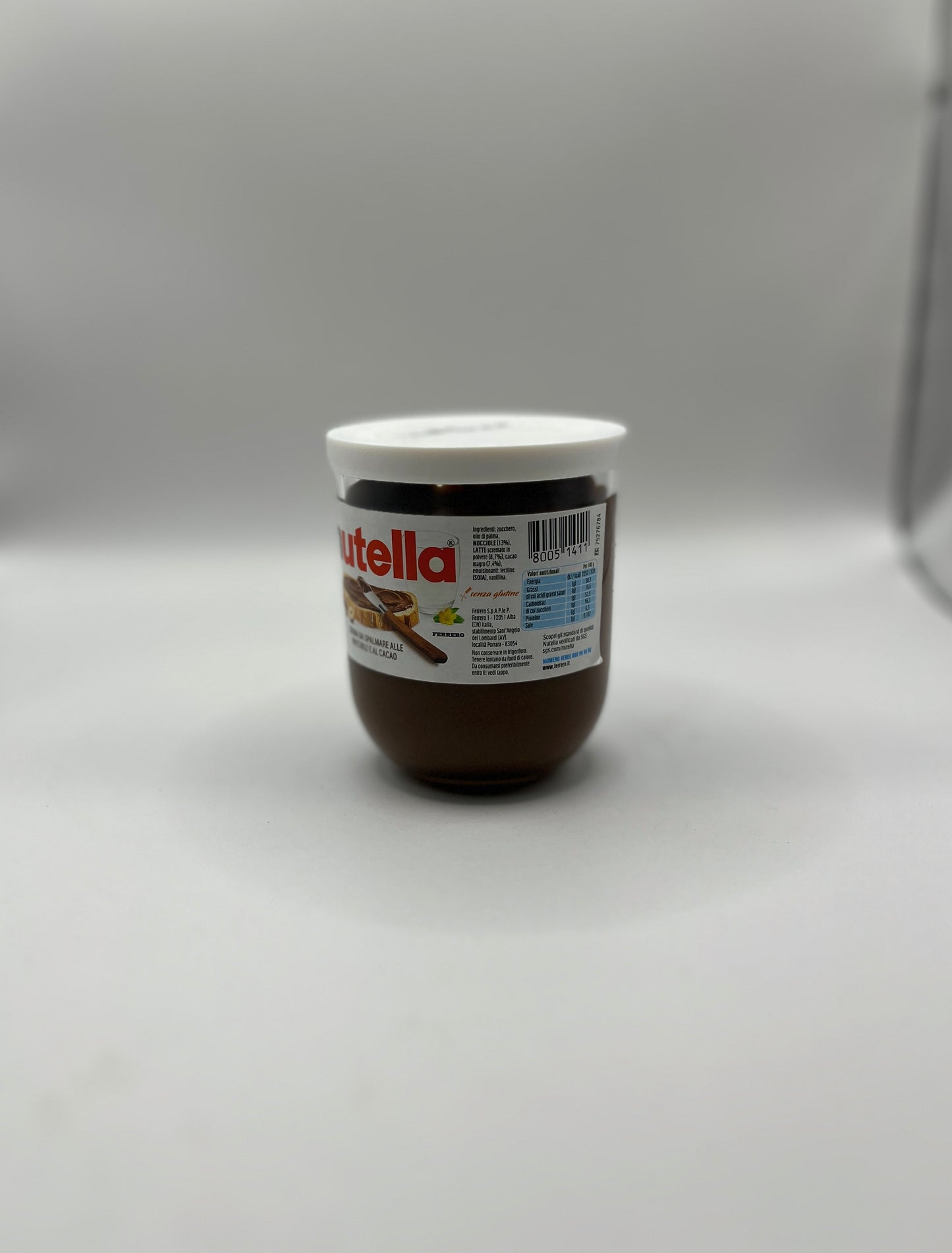 Nutella glass